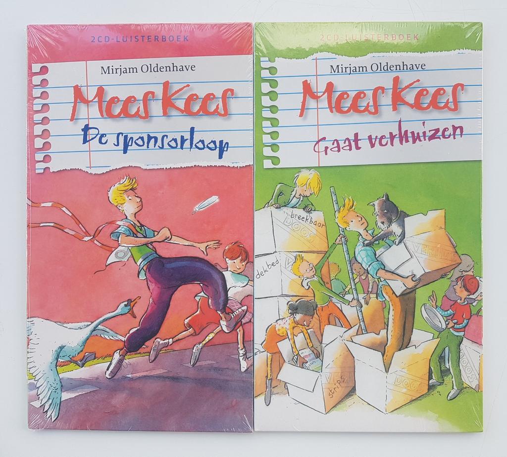2x Luisterboek Mees Kees | Sponsorloop + Gaat Verhuizen, Boeken, Luisterboeken, Ophalen of Verzenden, Mirjam Oldenhave, Cd, Kind