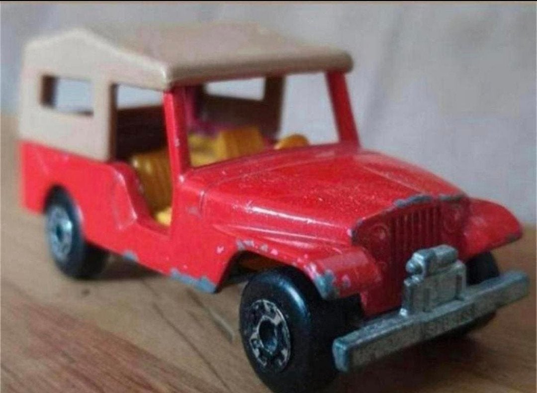 Matchbox Superfast Jeep CJ-6 nr. 53 – Engeland, Ophalen of Verzenden, Gebruikt, Auto