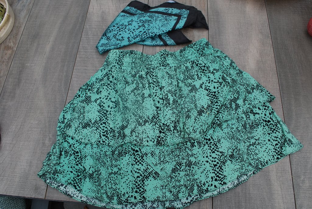 Rokje Distrikt Norrebro The Sting maat S met bandana sjaal, Kleding | Dames, Maat 38/40 (M), Distrikt Nørrebro, Ophalen of Verzenden