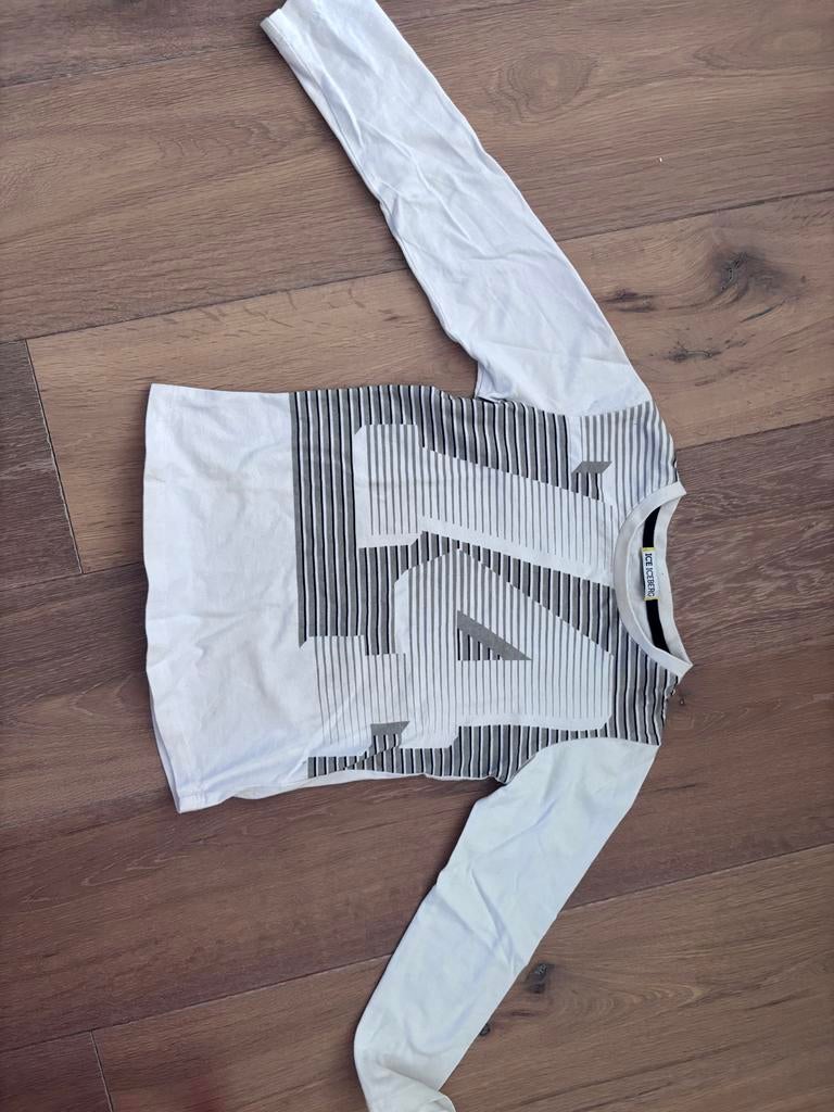 Ice Iceberg Longsleeve Wit - Maat 116/122 (6-7 jaar), Ophalen of Verzenden, Gebruikt, Jongen, Shirt of Longsleeve