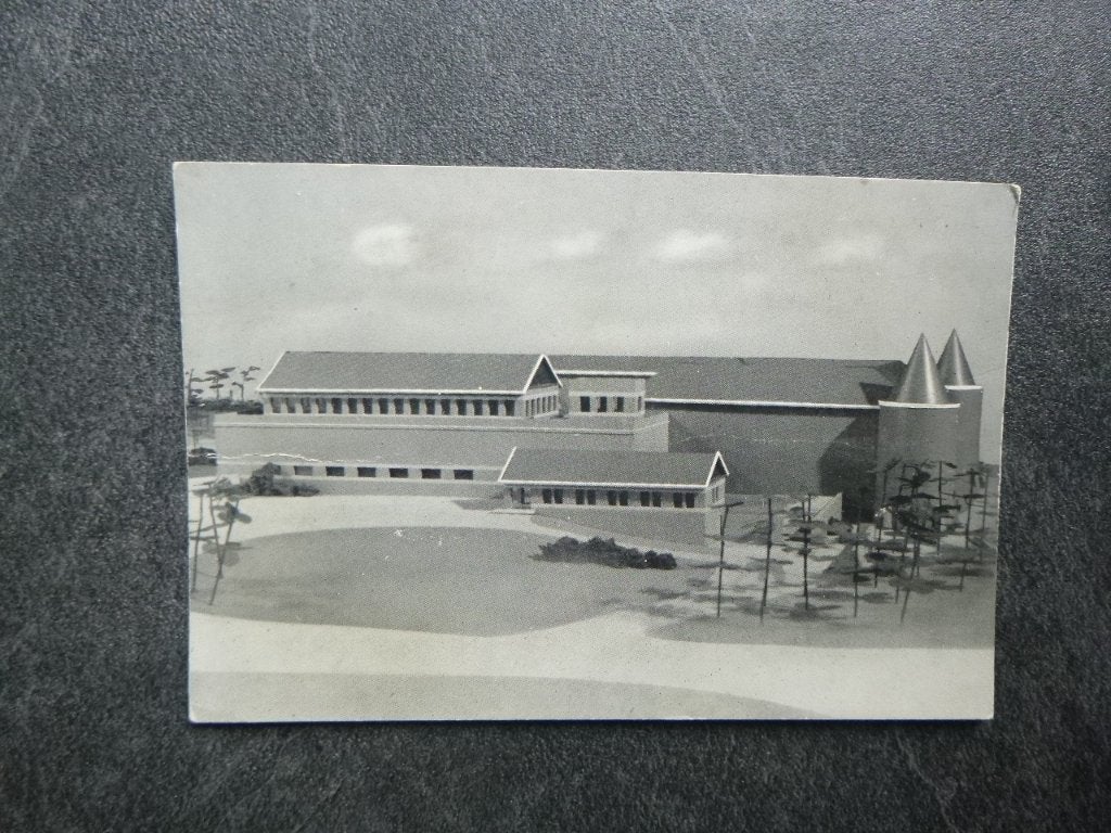 Vaals, Abdij st. Benedictusberg maquette nieuwbouw, Verzenden, 1980 tot heden, Ongelopen, Limburg