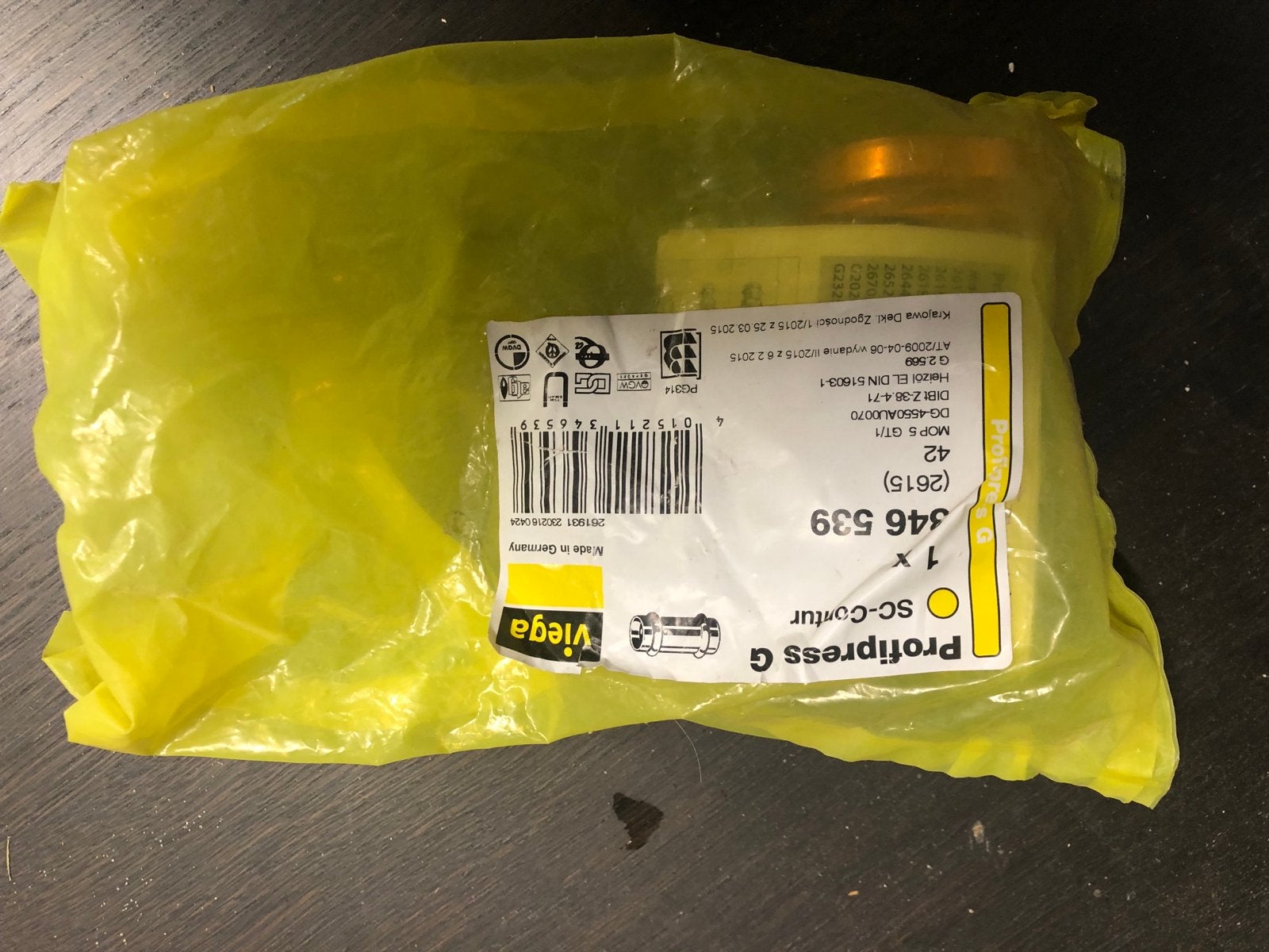 Viega Profipress G SC-Contur Koppeling, Ophalen of Verzenden, Nieuw, Overige typen