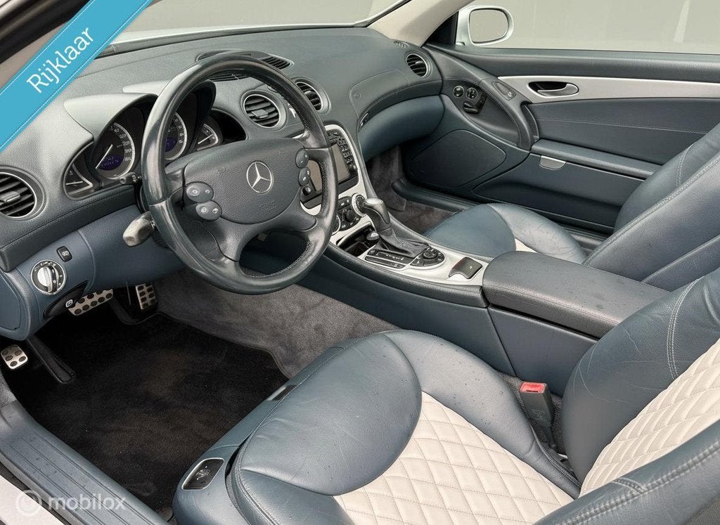 Mercedes SL-klasse SL500 AMG Xenon Leer Navi Cruise Nwe Apk, Auto's, Automaat, Achterwielaandrijving, Gebruikt, 8 cilinders