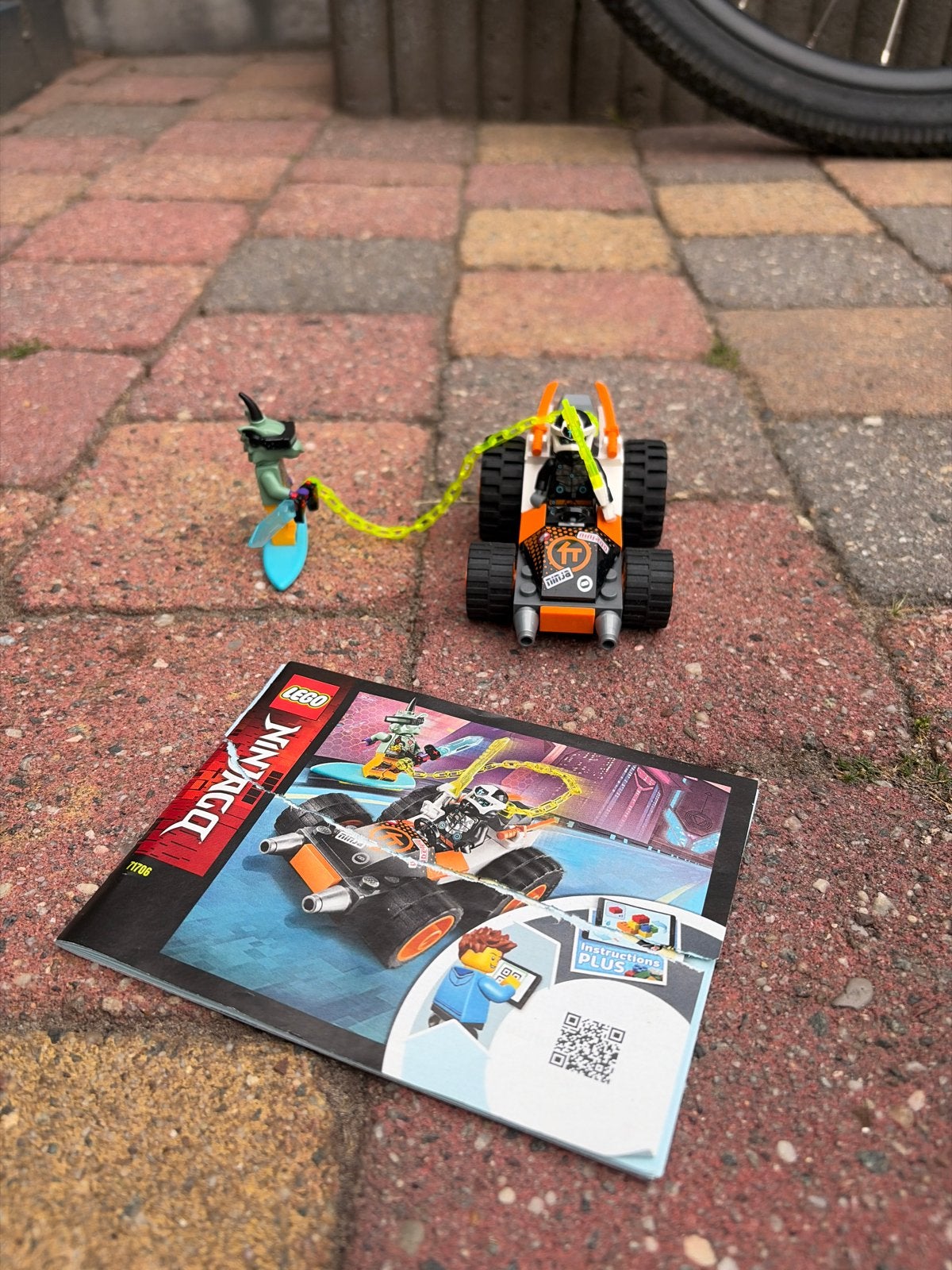 Lego Ninjago 71706 Jay's Cyber Draak - Compleet, Ophalen, Gebruikt, Lego, Compleet
