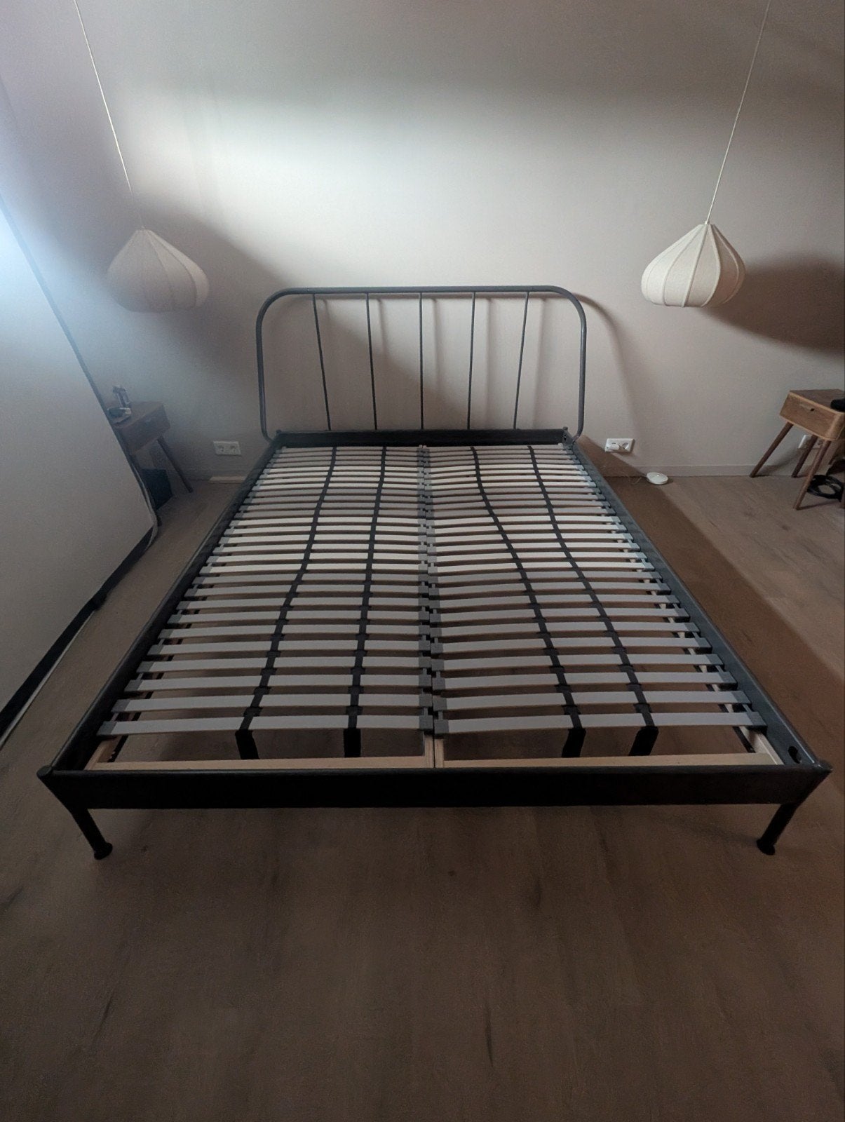 Ikea Kopardal bedframe met lattenbodem 160x200cm, Huis en Inrichting, Slaapkamer | Bedden, Ophalen, Gebruikt, Tweepersoons, 200 cm