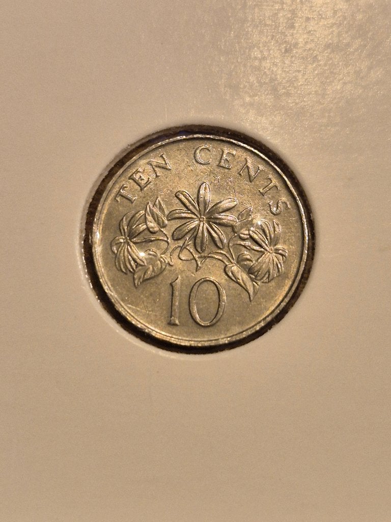 Singapore - 10 Cents 1987, Ophalen of Verzenden, Zuidoost-Azië