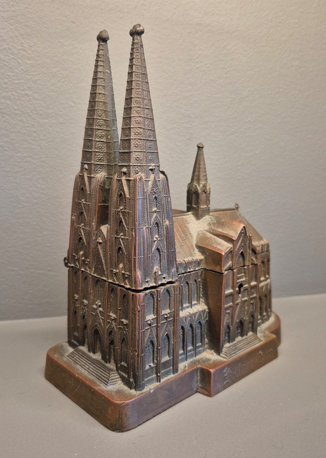 Vintage Kölner Dom Sieradenkistje - 19 CM, Antiek en Kunst, Ophalen of Verzenden