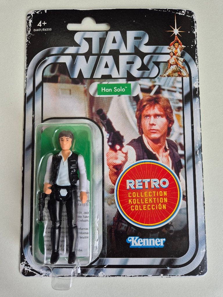 Star Wars Retro Collection Han Solo ANH, Verzamelen, Ophalen of Verzenden, Nieuw, Actiefiguurtje