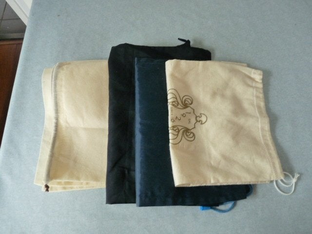 schoenenzakken  4 stuks 3 voor schoenen 1 voor laarzen, Kleding | Dames, Ophalen of Verzenden, Nieuw, Blauw, Overige typen