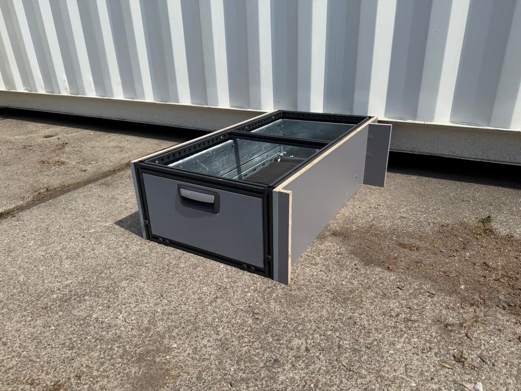 Modul system bedrijfswageninrichting vloerlade dubbele bodem, Ophalen, Zo goed als nieuw