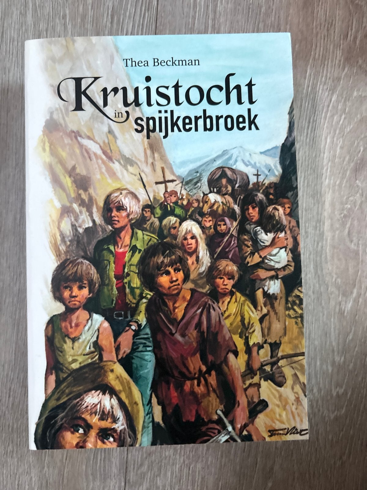 Kruistocht in spijkerbroek - Thea Beckman, Ophalen of Verzenden, Zo goed als nieuw, Fictie