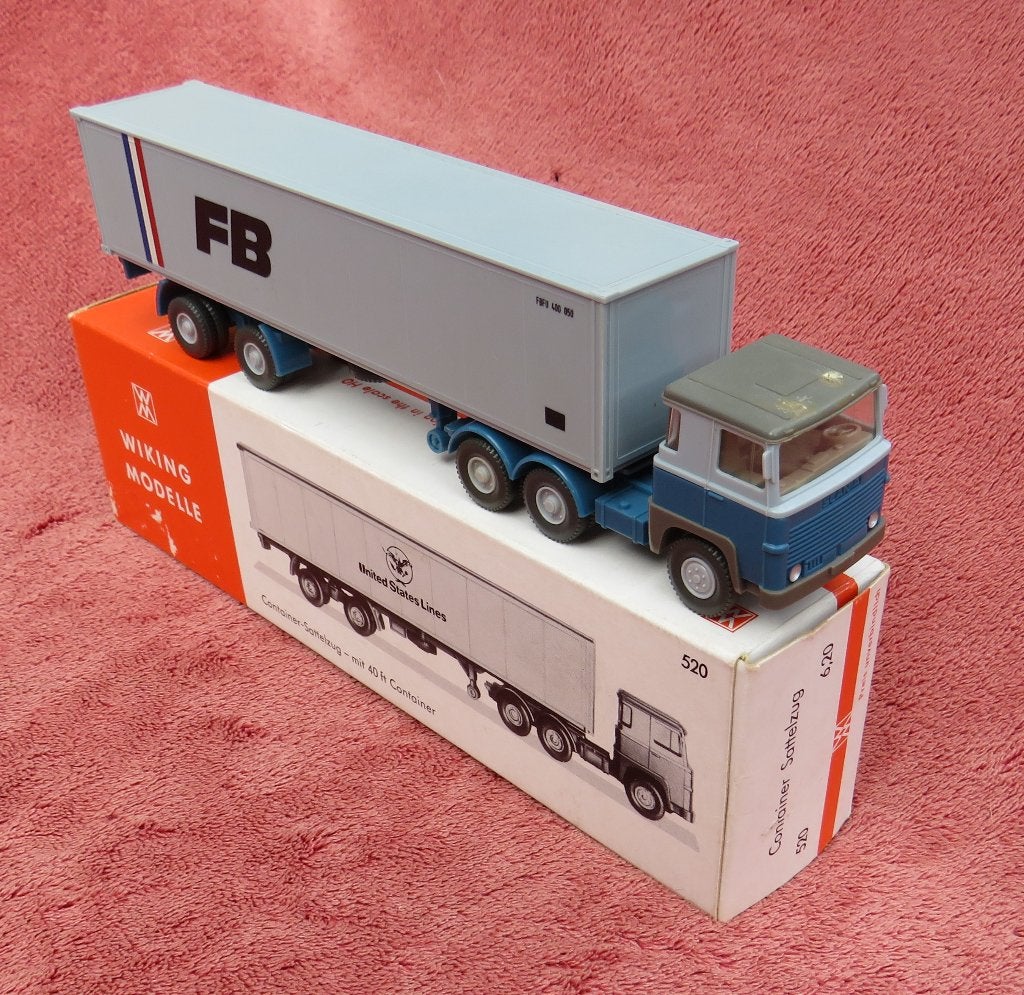Wiking 520, Scania 111, Hobby en Vrije tijd, Overige merken, Gelijkstroom of Wisselstroom, Overige typen, Ophalen of Verzenden