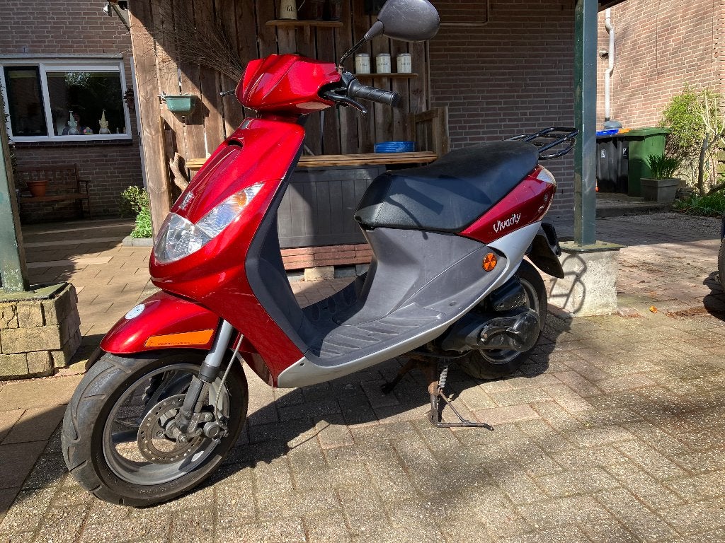 Peugeot VivaCity snor scooter, Fietsen en Brommers, Scooters | Peugeot, Ophalen, Gebruikt, Benzine, 50 cc