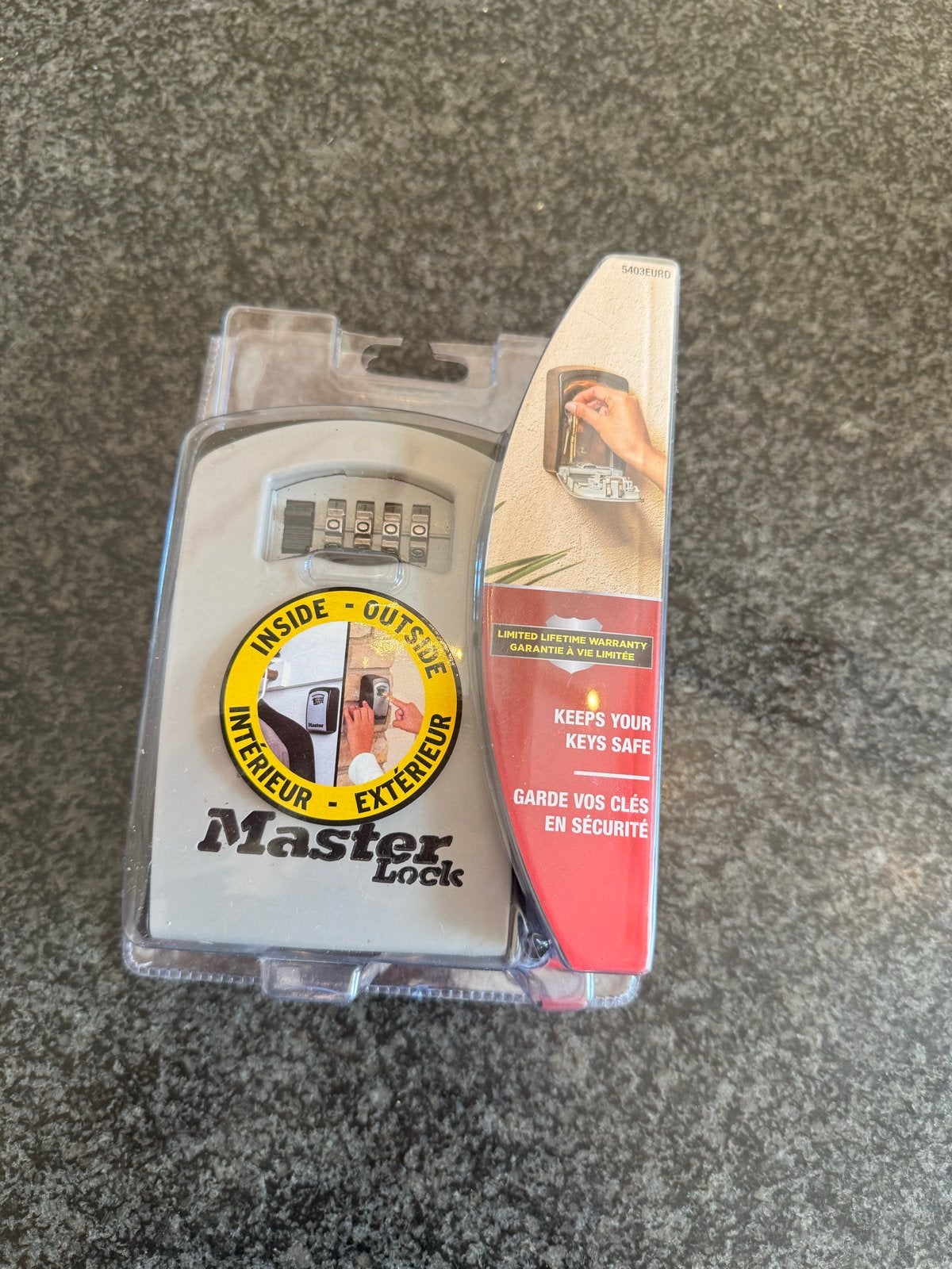 Master Lock Sleutelkluis met Cijferslot, Ophalen of Verzenden, Nieuw, Overige materialen, Slot