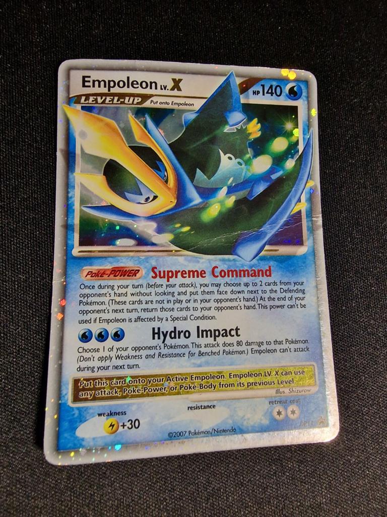 Dit is een Empoleon LV.X DP11 uit 2007, Ophalen of Verzenden, Gebruikt, Losse kaart