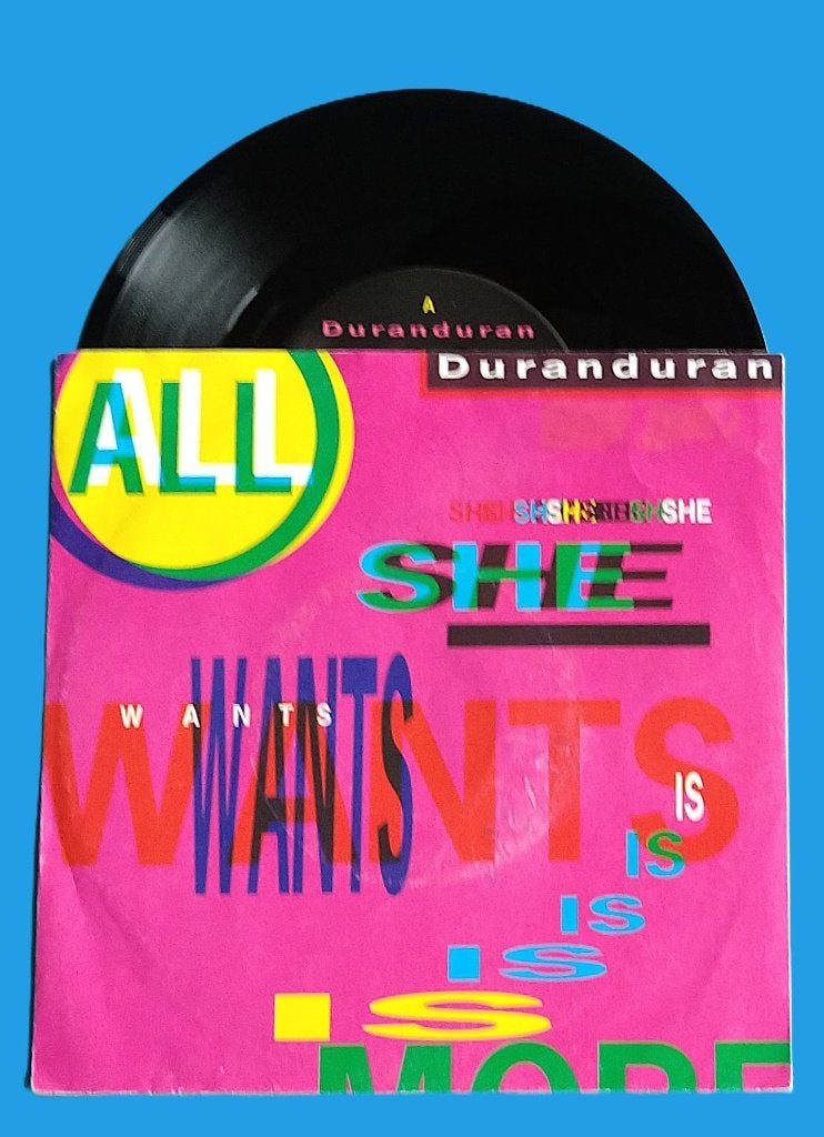Duran Duran - All she wants is, Verzenden, Zo goed als nieuw, 7 inch, Pop