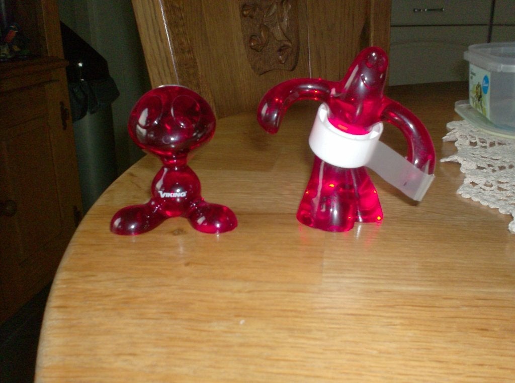 2 viking mannetjes een met magneet bovenop voor paperclips, Ophalen of Verzenden, Zo goed als nieuw