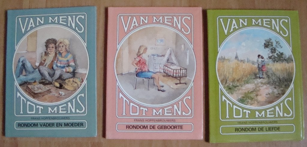 Van mens tot mens Rondom vader & moeder - liefde - geboorte, Ophalen of Verzenden, Zo goed als nieuw, Frans Hoppenbrouwers