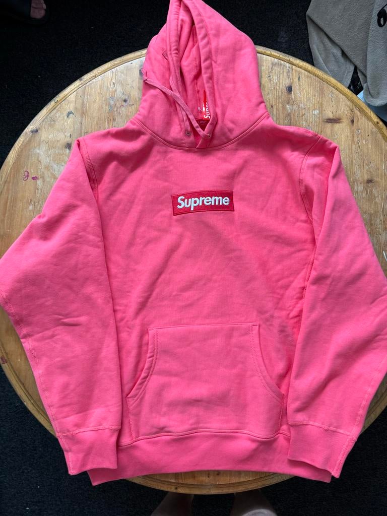 Supreme Hoodie - Nieuw - Maat L, Ophalen of Verzenden, Nieuw, Maat 52/54 (L), Roze