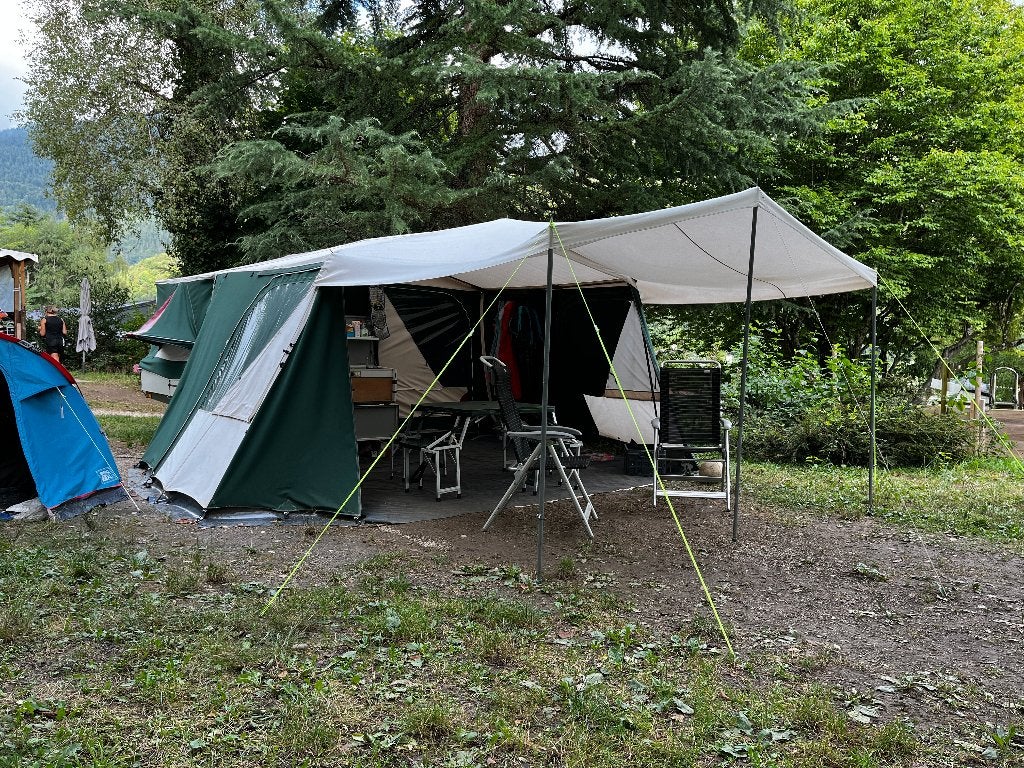 Hele nette Combi-Camp Venezia vouwwagen met gastencabine, Caravans en Kamperen, Ophalen, Combi-Camp, Aanwezig, Tot en met 4