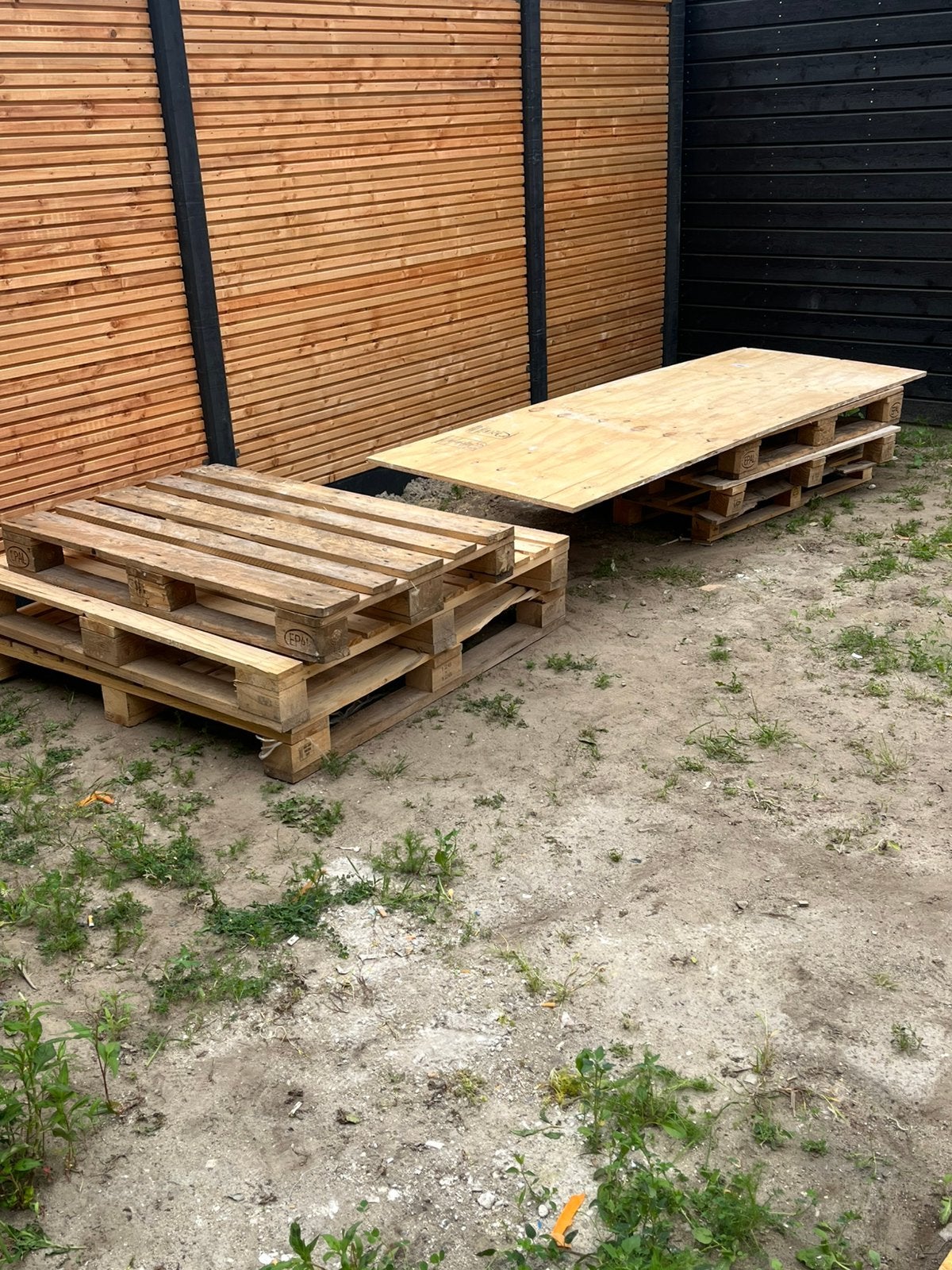 Gratis houten plank / pallets 7 stuks zelf afhalen, Doe-het-zelf en Verbouw, Hout en Planken, Ophalen, Minder dan 25 mm, Zo goed als nieuw
