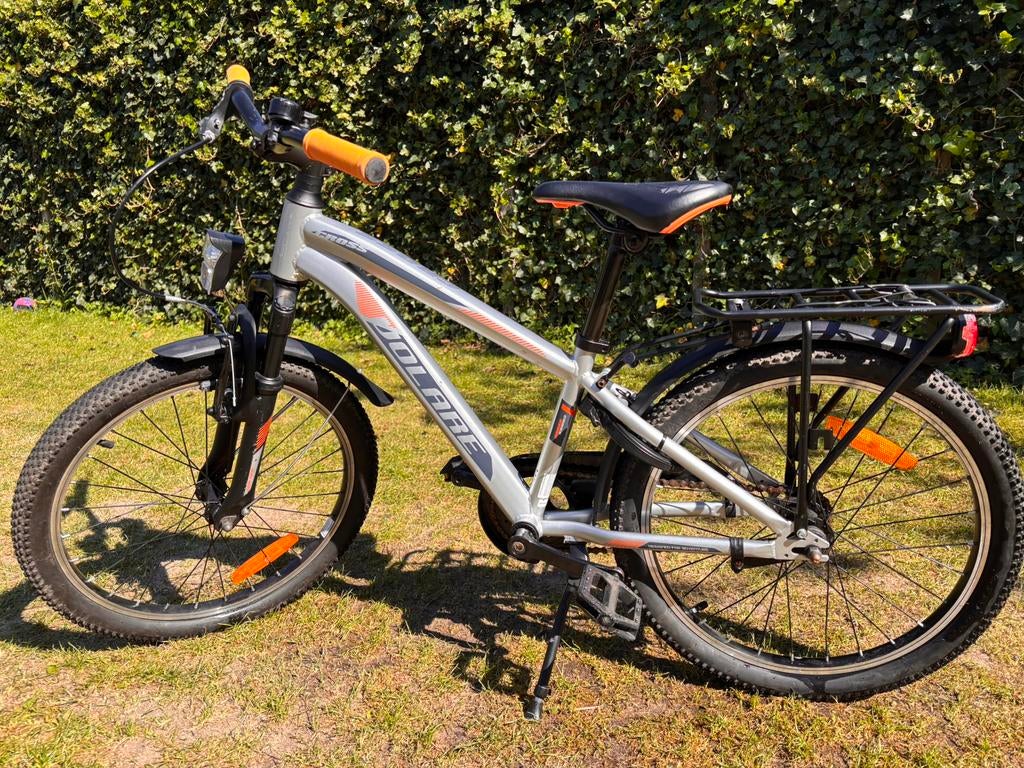 Volare Cross Jongensfiets 20 inch Zilver, Ophalen, Terugtraprem, Gebruikt, Handrem