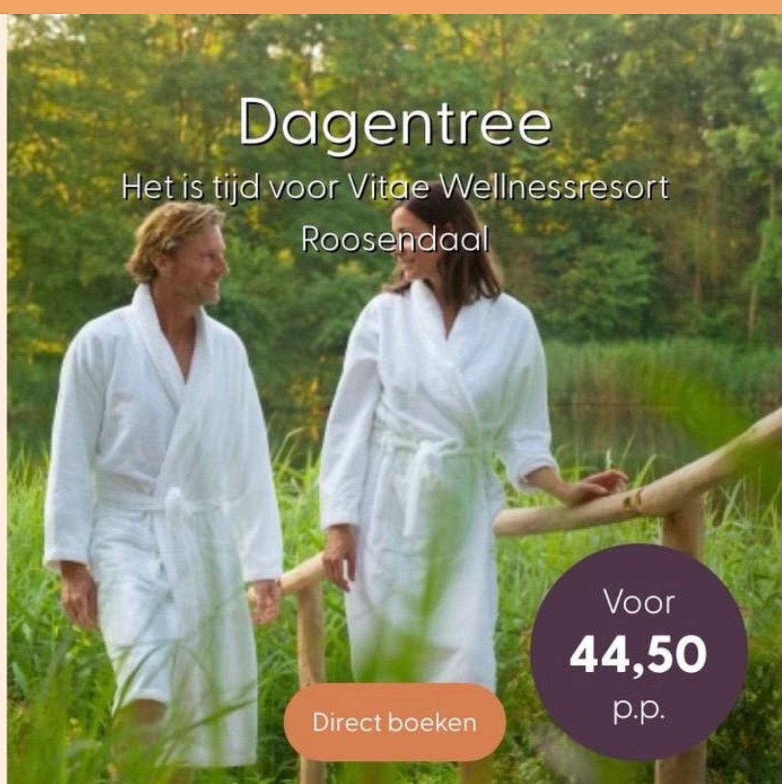 2 kaarten Vitae Roosendaal boeken voor 31 juli 2026, Drie personen of meer, Maart