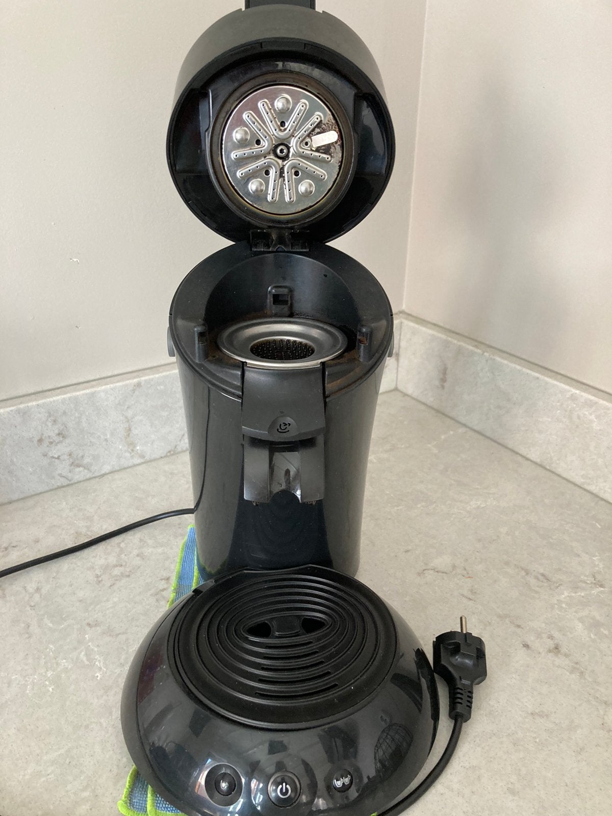 Senseo kleur zwart, Ophalen of Verzenden, Gebruikt, Koffiemachine