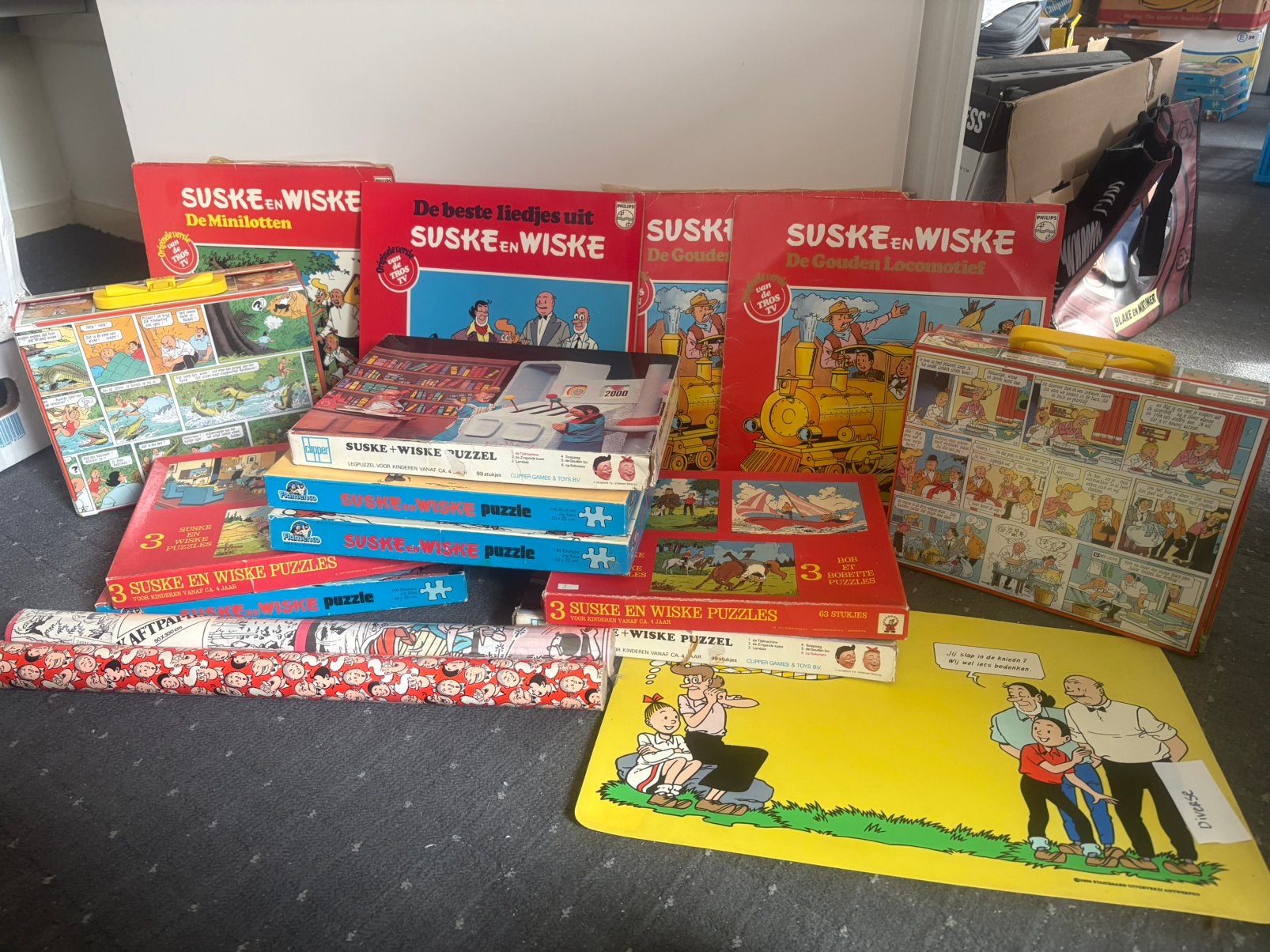 suske en wiske, Ophalen, Gebruikt