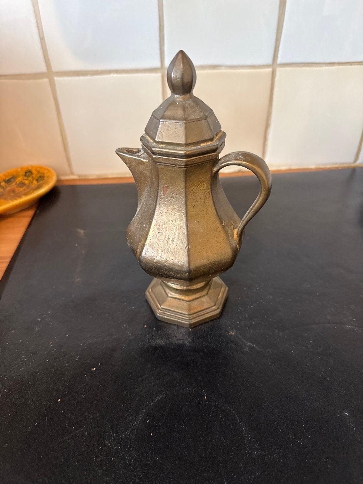 Antieke bronzen theepot/koffiepot, Antiek en Kunst, Ophalen, Brons