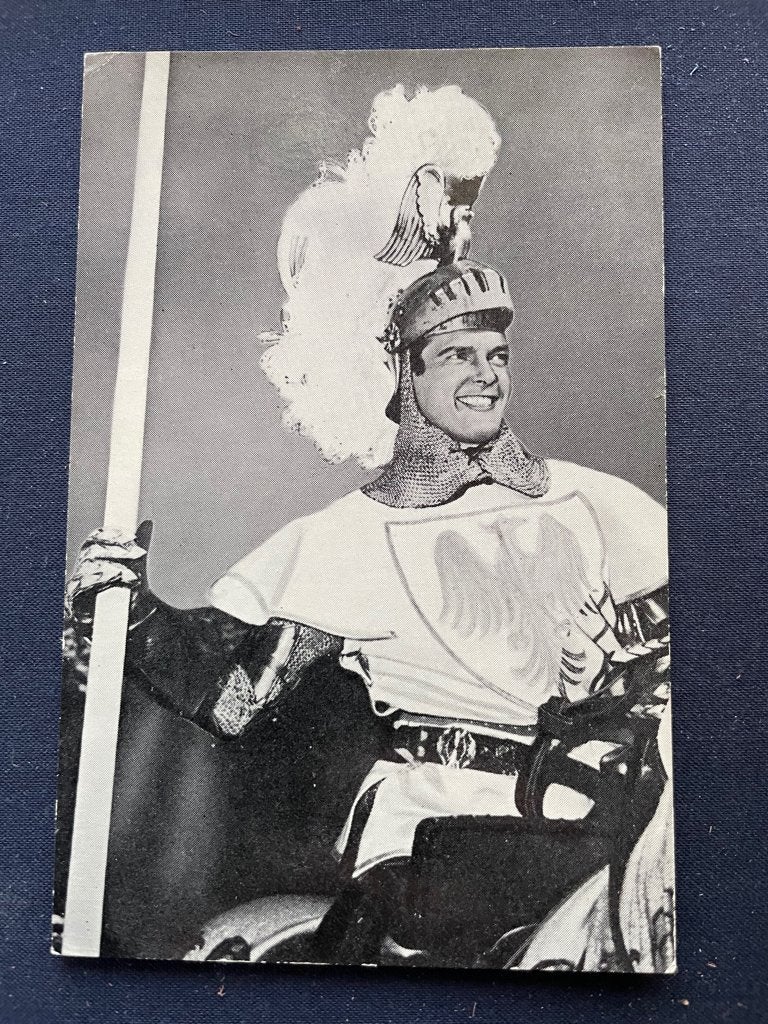 ansichtkaart / kaart van Ivanhoe / Roger Moore 1., Verzenden, 1960 tot 1980, Sterren en Beroemdheden