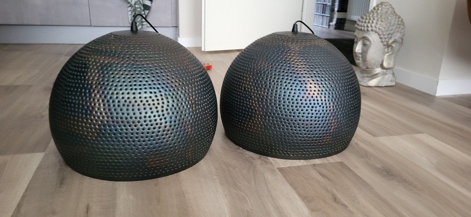 freelight fori hanglamp 40cm breed en 40 hoog twee stuks, Ophalen, Zo goed als nieuw