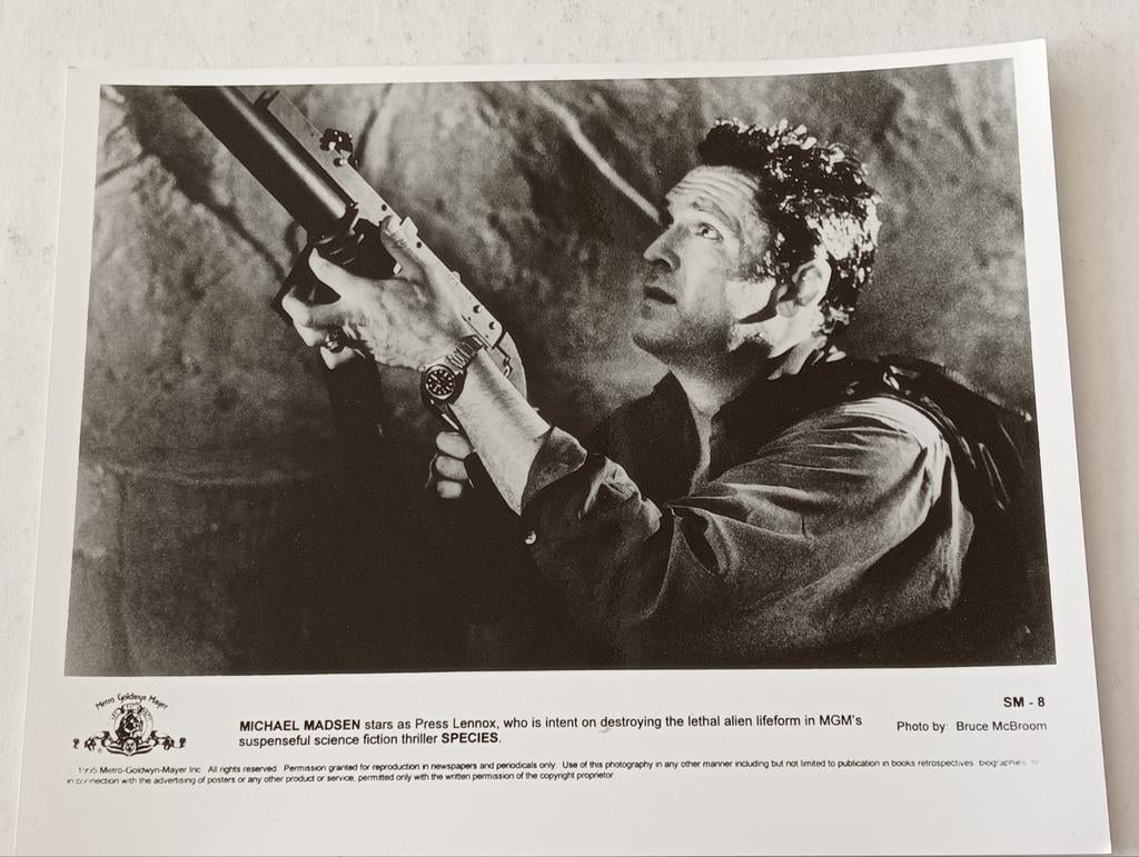 Filmfoto Species Michael Madsen, Verzamelen, Ophalen of Verzenden, ., ., .