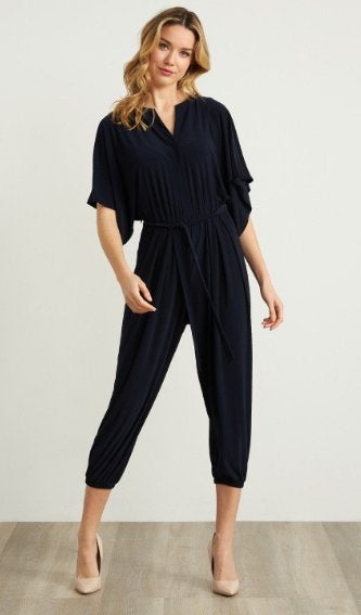 Joseph Ribkoff elegante jumpsuit zonder taillebandje 44/46, Blauw, ., Maat 42/44 (L), Joseph Ribkoff