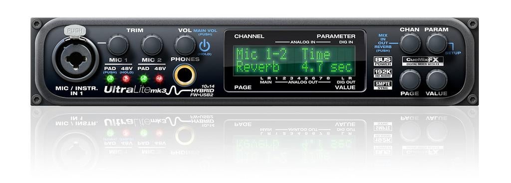 MOTU UltraLite-mk3 Hybrid Soundcard 10/14 inputs/outputs, Ophalen of Verzenden, Zo goed als nieuw