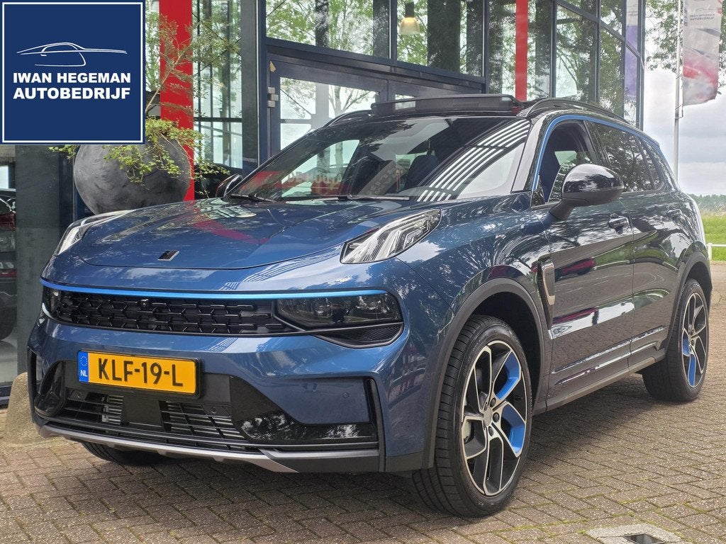 Lynk & Co 01 | Panoramadak | Stuurverwarming | Stoelverwarmi, Auto's, Lynk & Co, 12 maanden, Stof, Euro 6, Blauw