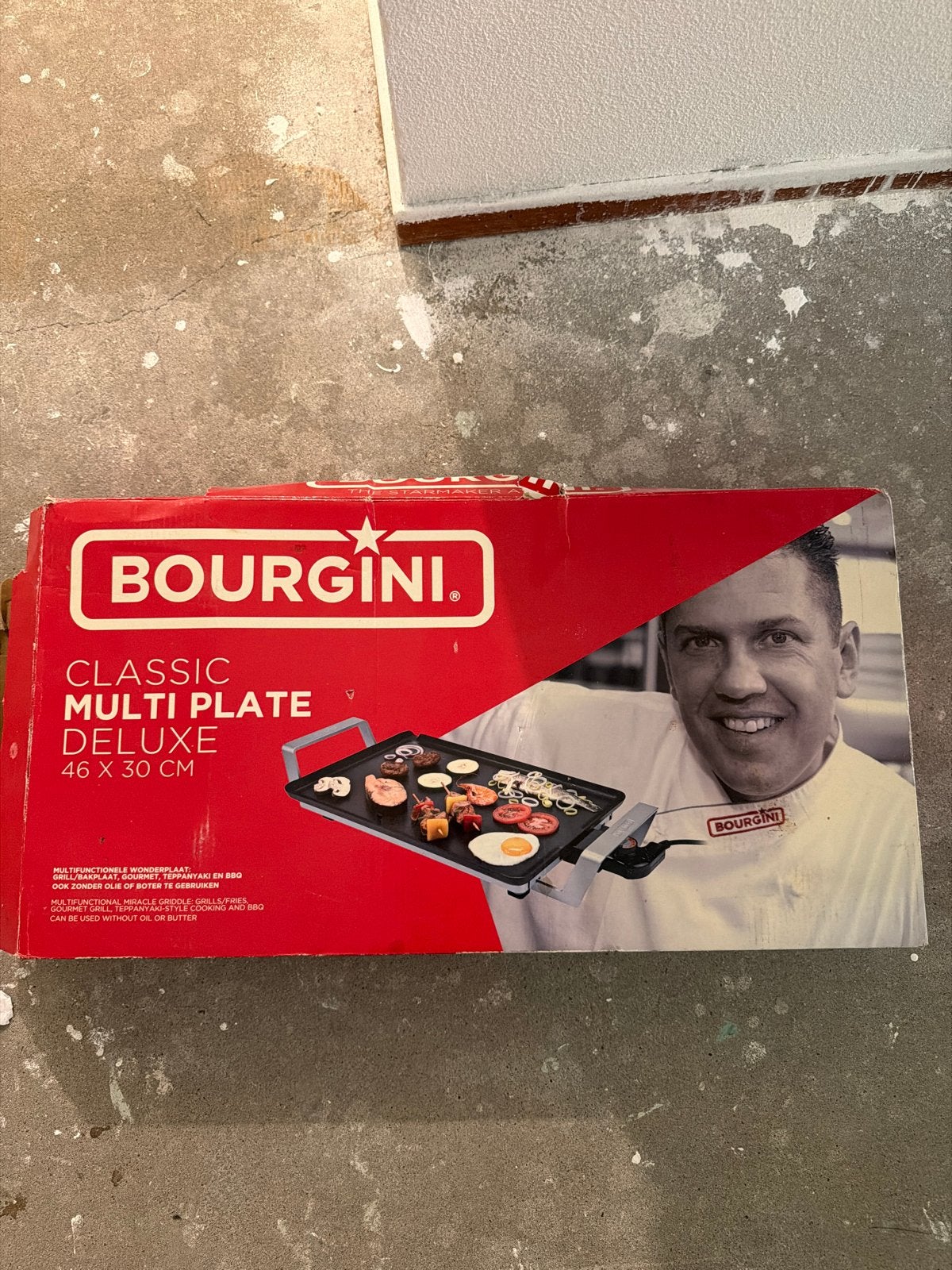 Bourgini Classic Multi Plate Deluxe Gourmet Grill, Ophalen of Verzenden, Nieuw
