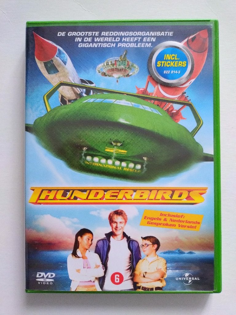 THUNDERBIRDS (DVD - 2004), Alle leeftijden, Ophalen of Verzenden, Nieuw in verpakking, Actie