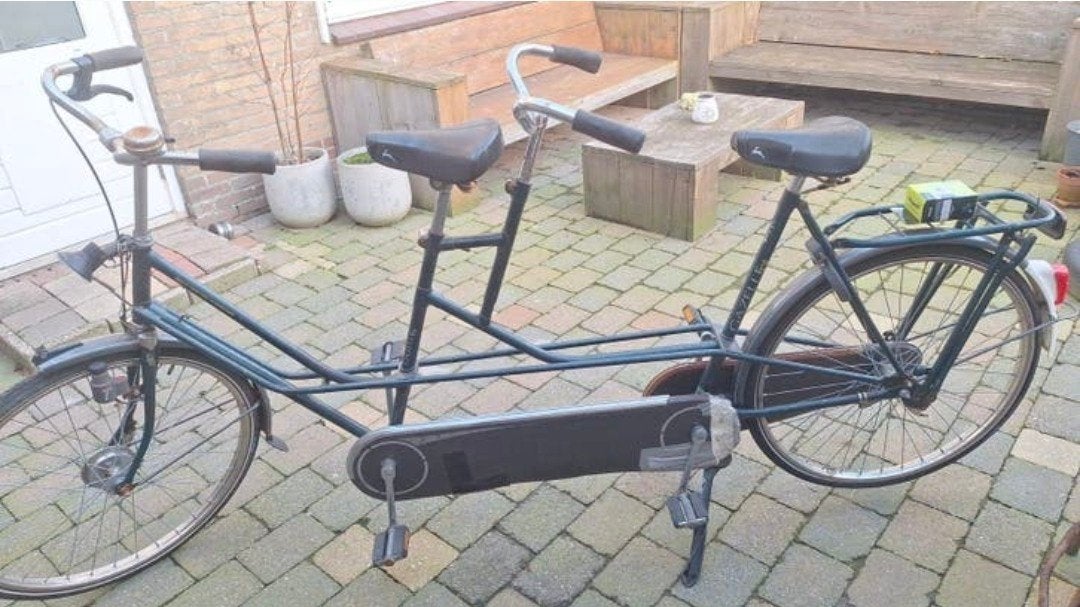 Wat oudere tandem, 55 cm of meer, Ophalen, Gebruikt, Minder dan 10 versnellingen