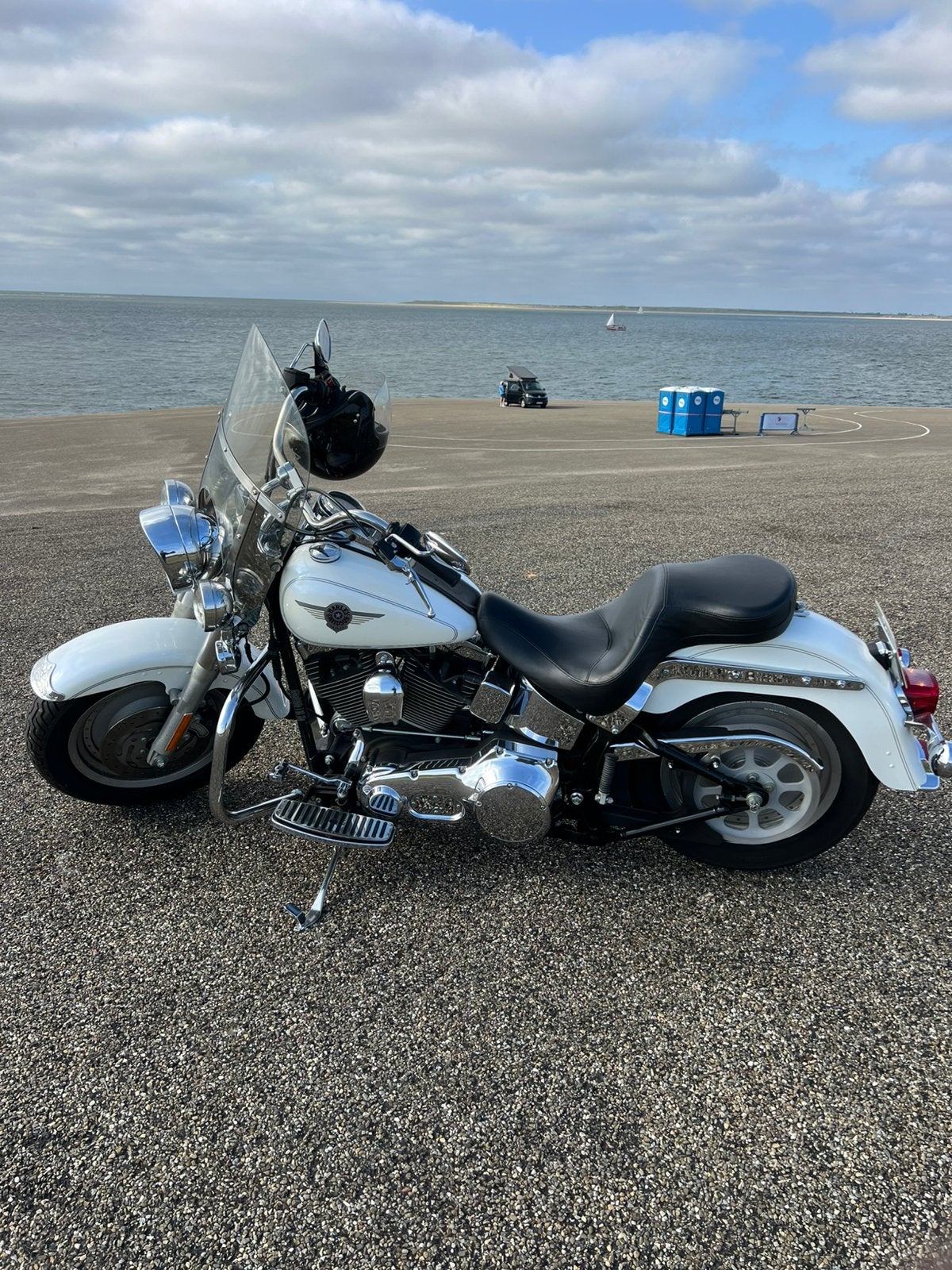 Zeer mooie harley fat  boy, Motoren, Particulier, Chopper