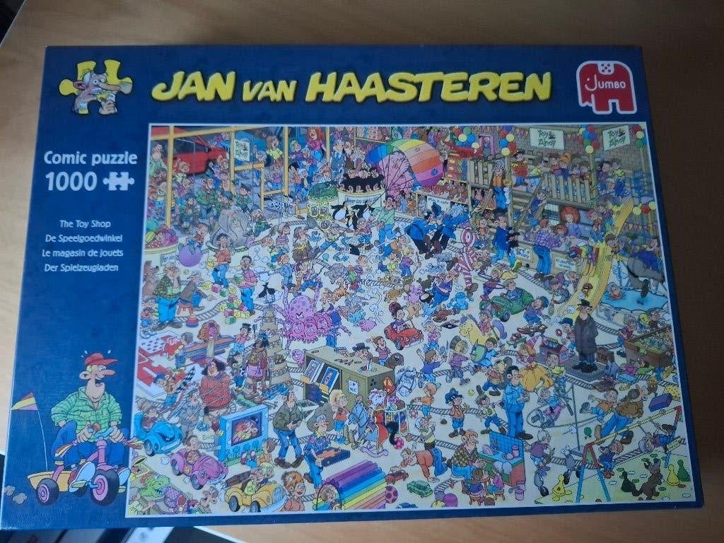 Jan van Haasteren de speelgoedwinkel, Ophalen of Verzenden, 500 t/m 1500 stukjes, Gebruikt, Legpuzzel