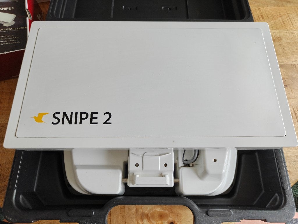 Snipe 2 single edition automatische schotel draagbaar, Ophalen, Gebruikt, (Schotel)antenne, Overige merken