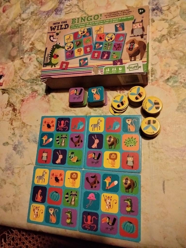 Into the wild Bingo, Ophalen of Verzenden, Meer dan 50 stukjes, Zo goed als nieuw, 6 jaar of ouder