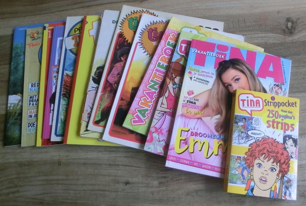 13 stripboeken speciaal voor meisjes, Boeken, Stripboeken, Meerdere stripboeken, Ophalen of Verzenden, Gelezen