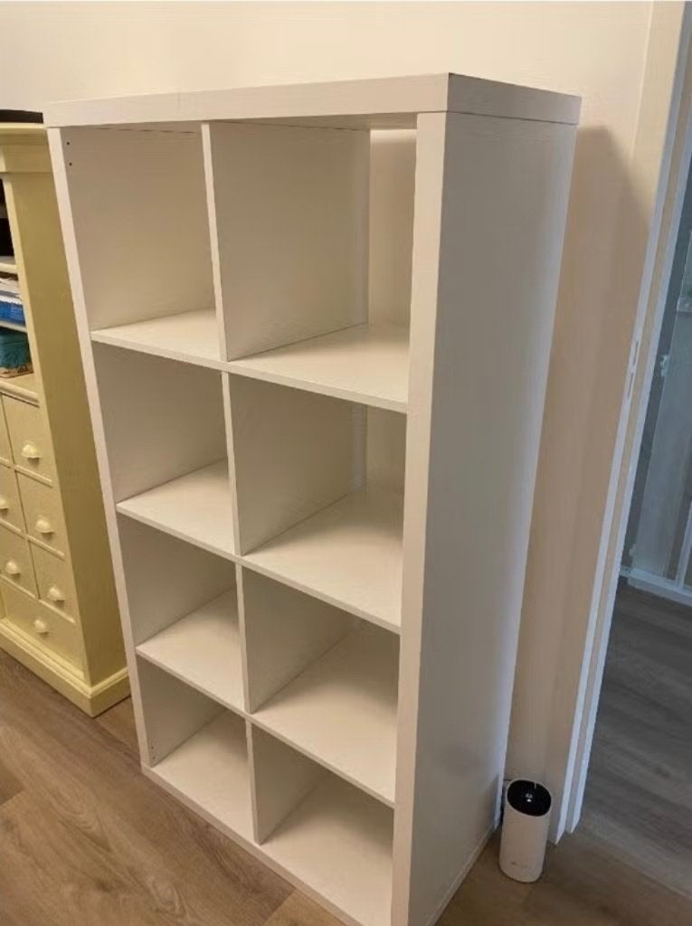 5x Kallax 8 vaks open kast vakkenkast 4x2 wit Ikea, Ophalen, 5 laden of meer, 100 tot 150 cm, 50 tot 100 cm