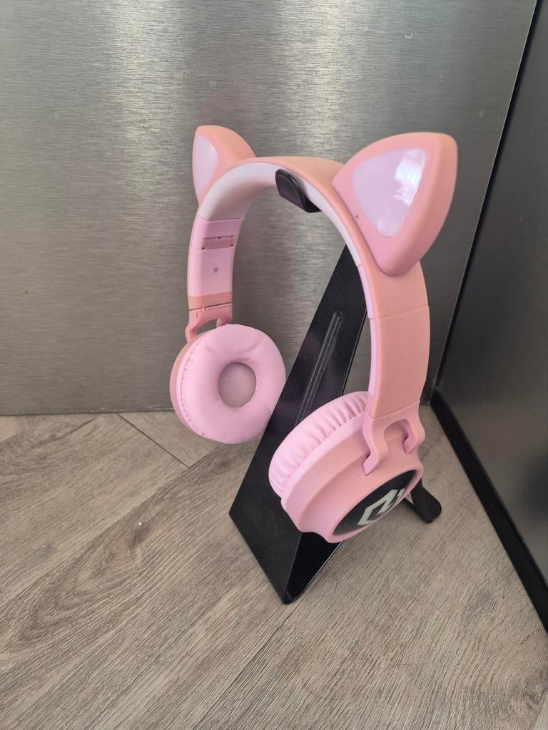 Kinderkoptelefoon met kattenoortjes, Audio, Tv en Foto, Koptelefoons, Ophalen of Verzenden, Overige merken