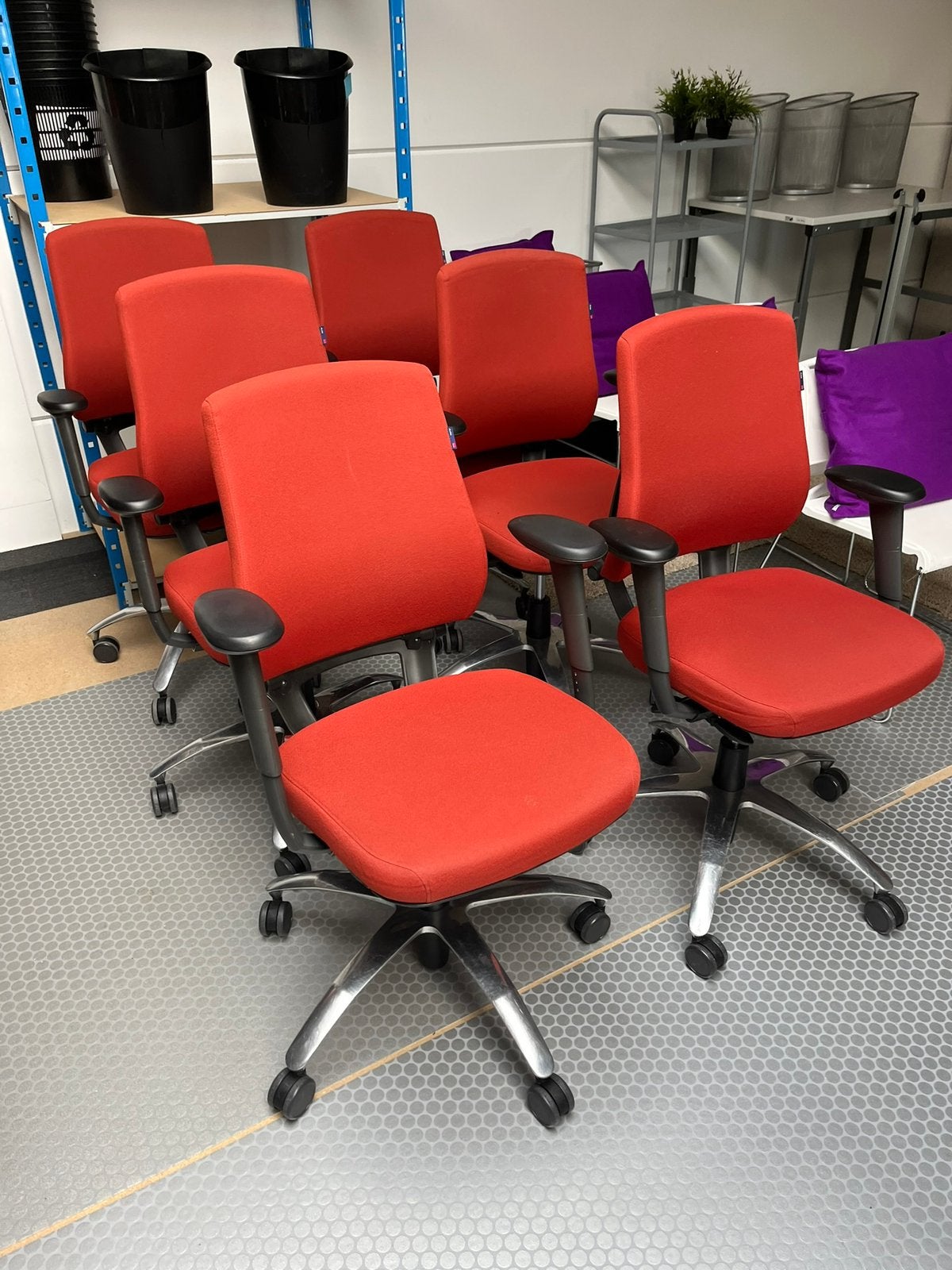 Bma Axia bureaustoelen , fijne zit! arbo nu 149.- pst., Ophalen, Bekijk ook mijn andere merken bureaustoelen, Geen, Oranje