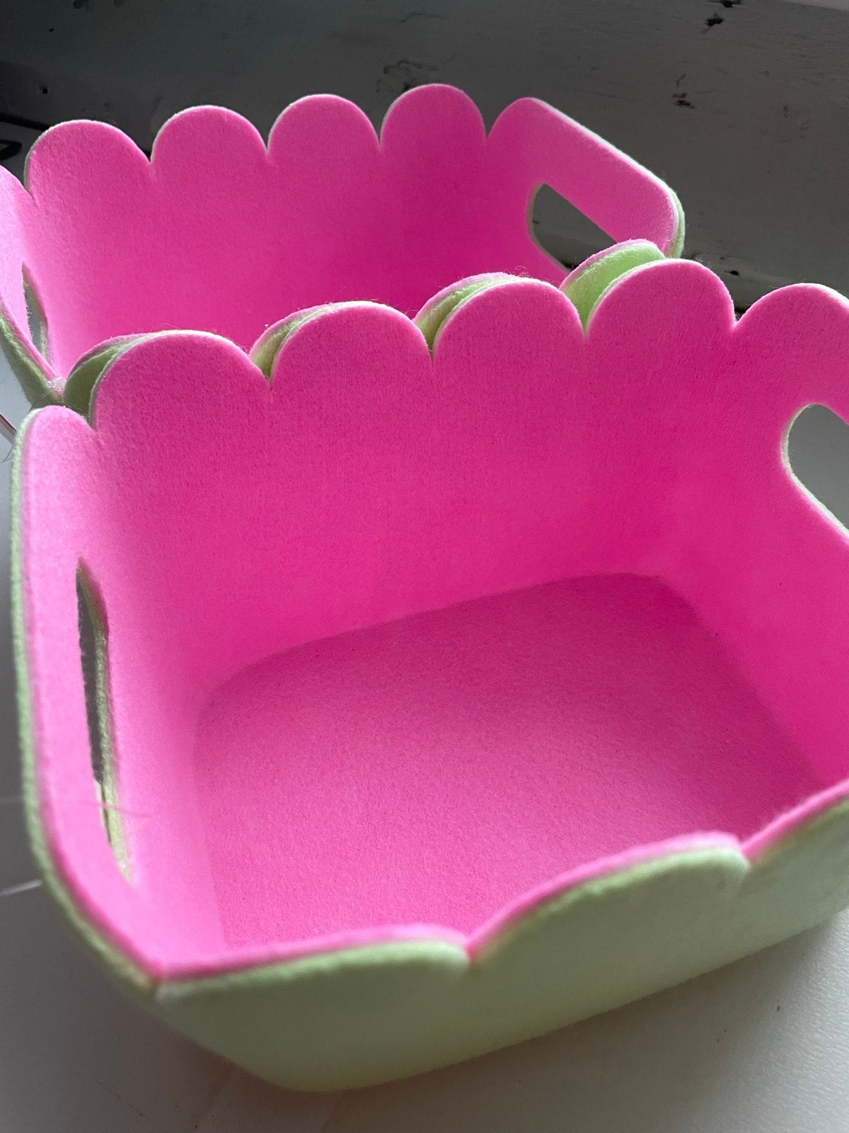 Nieuwe HEMA Tompouce Bakjes - Set van 2, Met handvatten, Mand, Verzenden, Textiel