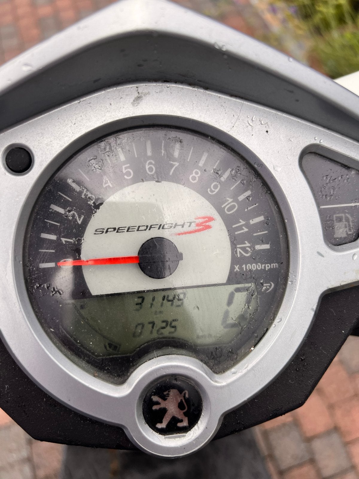 Peugeot Speedfight 3 met blauw kenteken, Fietsen en Brommers, Scooters | Peugeot, Ophalen, Gebruikt, Maximaal 45 km/u, 49 cc