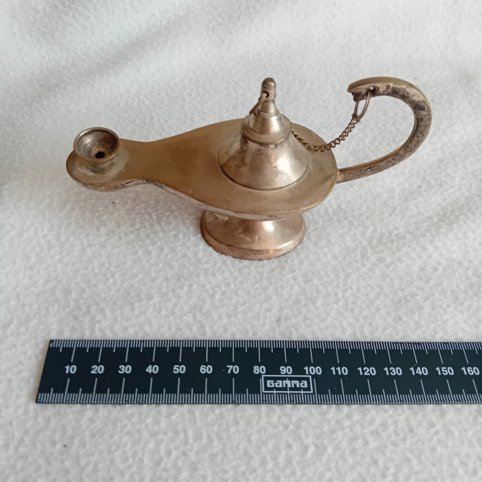 Aladdin olielamp - verzilverd, Ophalen of Verzenden